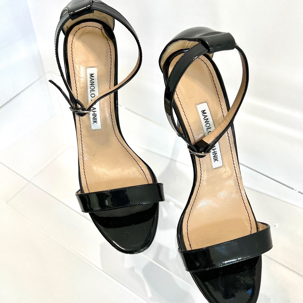 Manolo Blahnik Patent Leather Heels